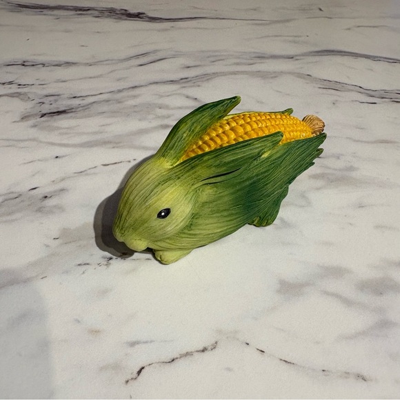 Enesco Home Grown Corn Cob rabbit bunny rabbit figurine - Picture 2 of 8